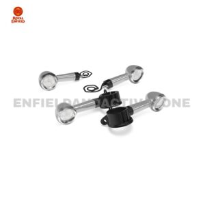 Royal Enfield LED Indicator Kit Silver | Genuine Turn Signal Set | KXA00078