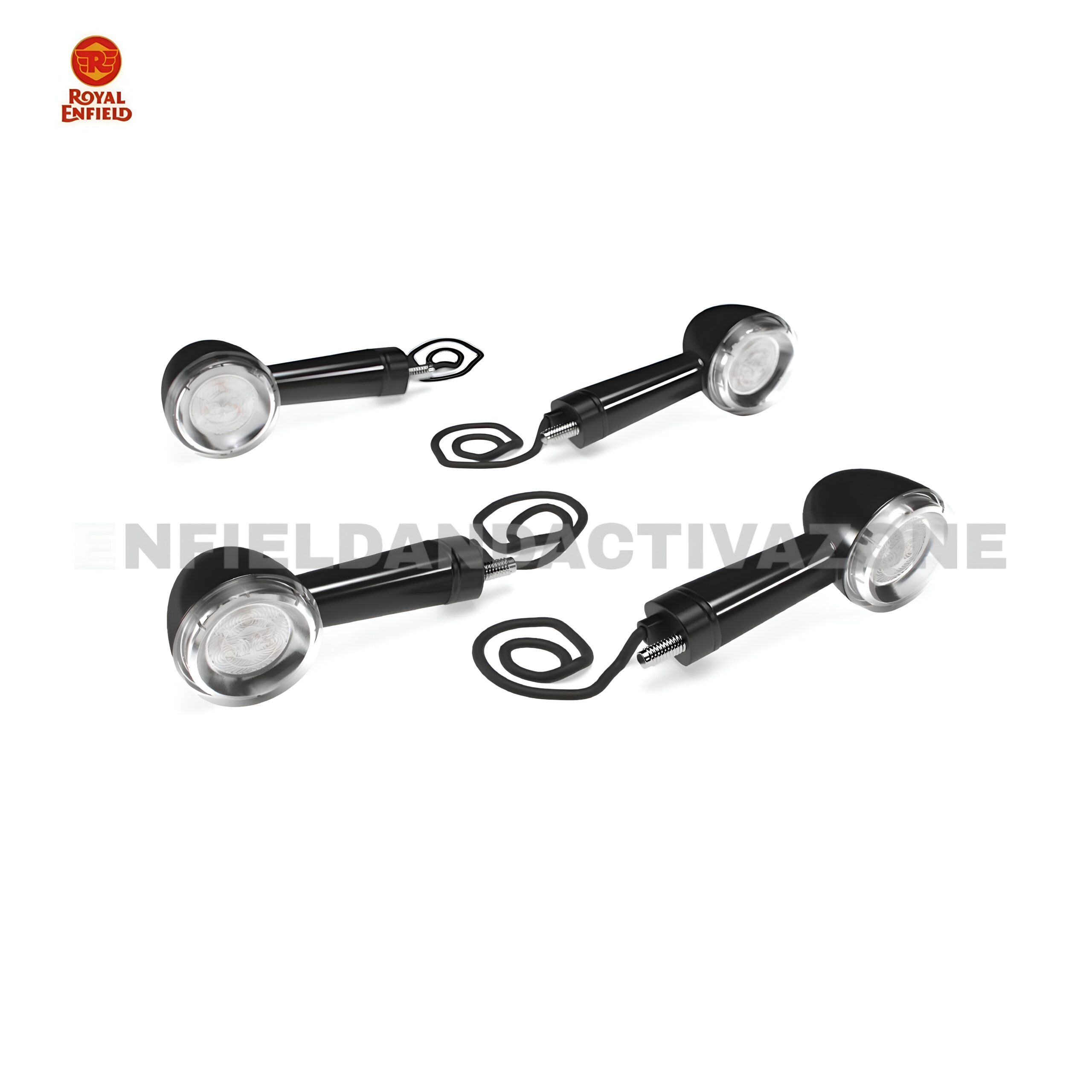 Royal Enfield Meteor 350 & Hunter 350 LED Indicator Kit Black | Genuine GMA | KXA00096