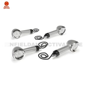 Royal Enfield Meteor 350 & Hunter 350 LED Indicator Kit Silver | Genuine GMA | KXA00095
