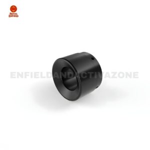 Royal Enfield Meteor 350 Straight Cut Exhaust End Cap Black | Genuine Silencer End Cap | KXA00025