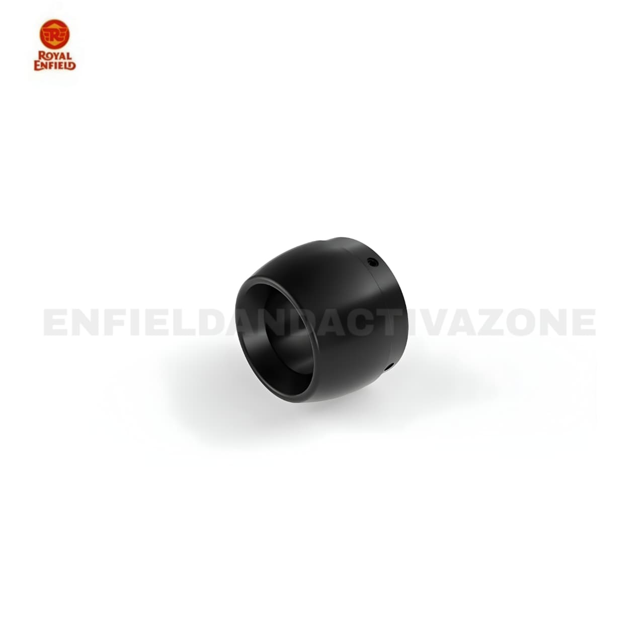 Royal Enfield Meteor 350 Tapered Exhaust End Cap Black | Genuine Silencer End Cap | KXA00027