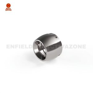 Royal Enfield Meteor 350 Tapered Exhaust End Cap Silver | Genuine Silencer End Cap | KXA00026