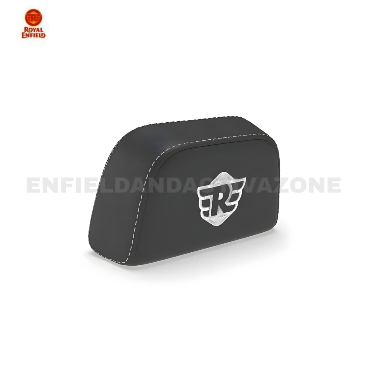 Royal Enfield New Bullet 350 Passenger Backrest Pad Black | Genuine GMA | KXA00154