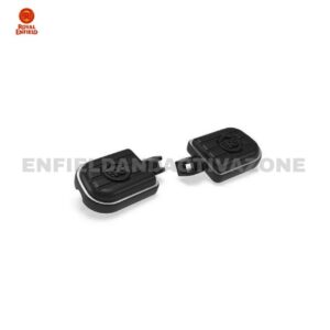 Royal Enfield Super Meteor 650 Deluxe Pillion Footpeg Kit Black | Genuine GMA | KXA00250