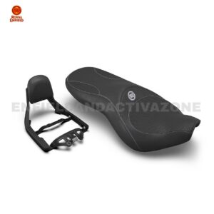 Royal Enfield Super Meteor 650 Dual Seat & Backrest Kit Genuine Motorcycle Accessories (GMA) | KXQ00036