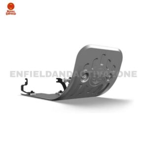 Royal Enfield Super Meteor 650, Shotgun 650 & Bullet 650 Aluminium Sumpguard Silver | KXA00289