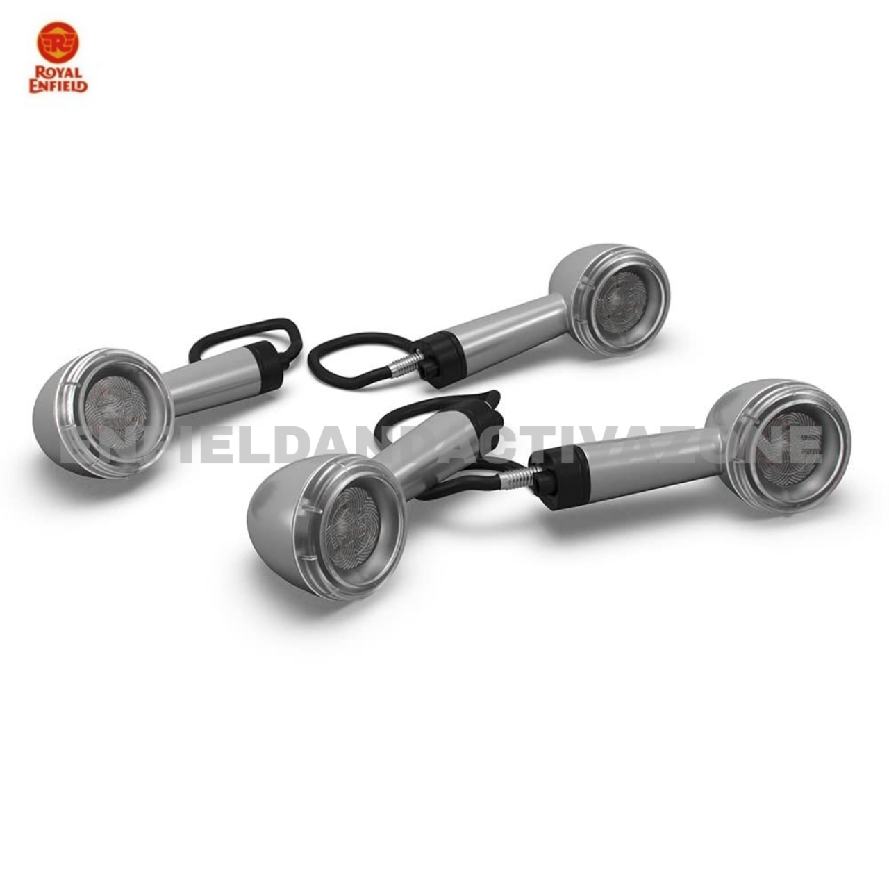 Royal Enfield Super Meteor 650 & Shotgun 650 LED Indicator Kit Silver | Genuine GMA | KXA00263