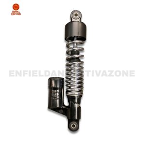 Royal Enfield UCE Rear Black Shock Absorber 1120018/B | Genuine Rear Shocker Spare Part