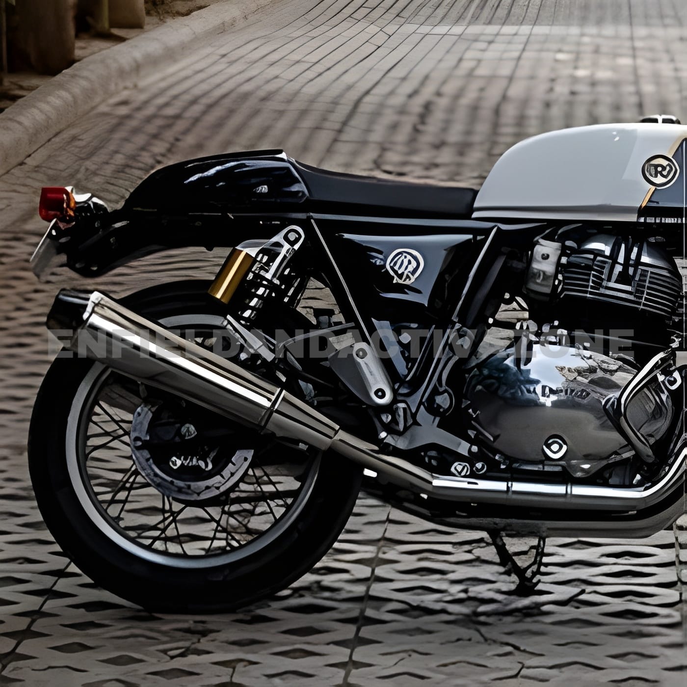 Royal Enfield Interceptor 650 & Continental GT 650 Dual Seat Cowl Black Magic | Genuine OEM Accessory | Part No. 1990434 - Image 3