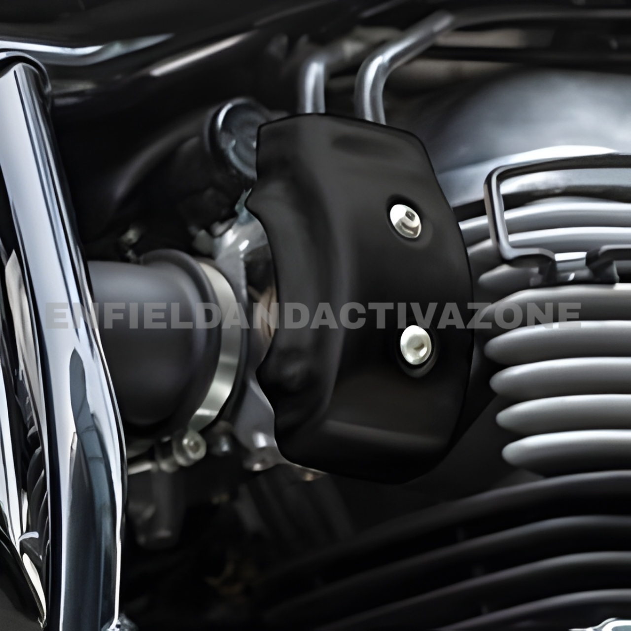 Royal Enfield Interceptor 650 & Continental GT 650 Black Intake Covers | Genuine OEM Side Intake Covers | Part No. 1990442 - Image 2