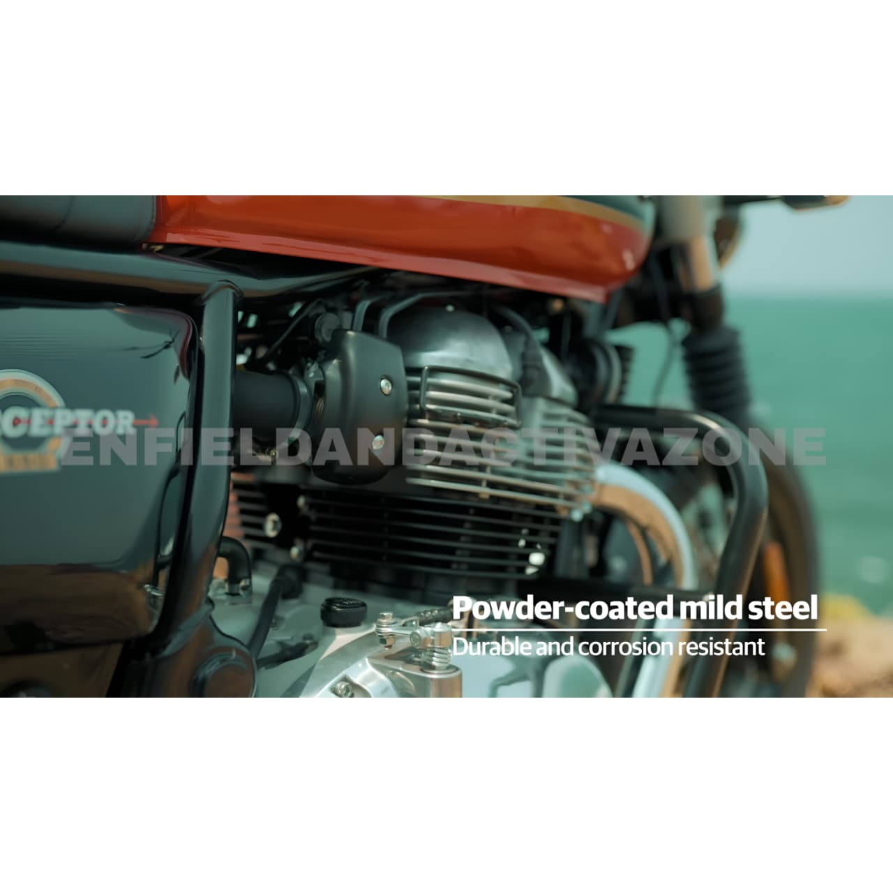 Royal Enfield Interceptor 650 & Continental GT 650 Black Intake Covers | Genuine OEM Side Intake Covers | Part No. 1990442 - Image 3