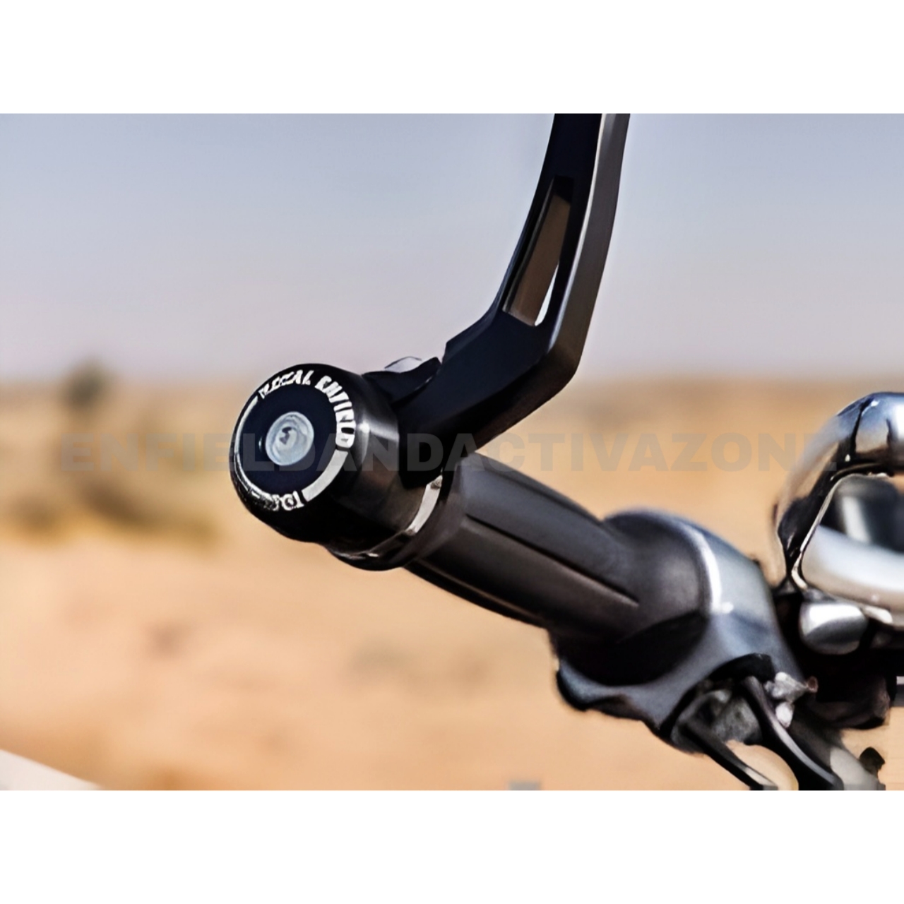Royal Enfield Interceptor 650, Continental GT 650 & Bear 650 Black Bar End Finishers | Genuine OEM Handlebar End Caps | Part No. 1990515 - Image 2
