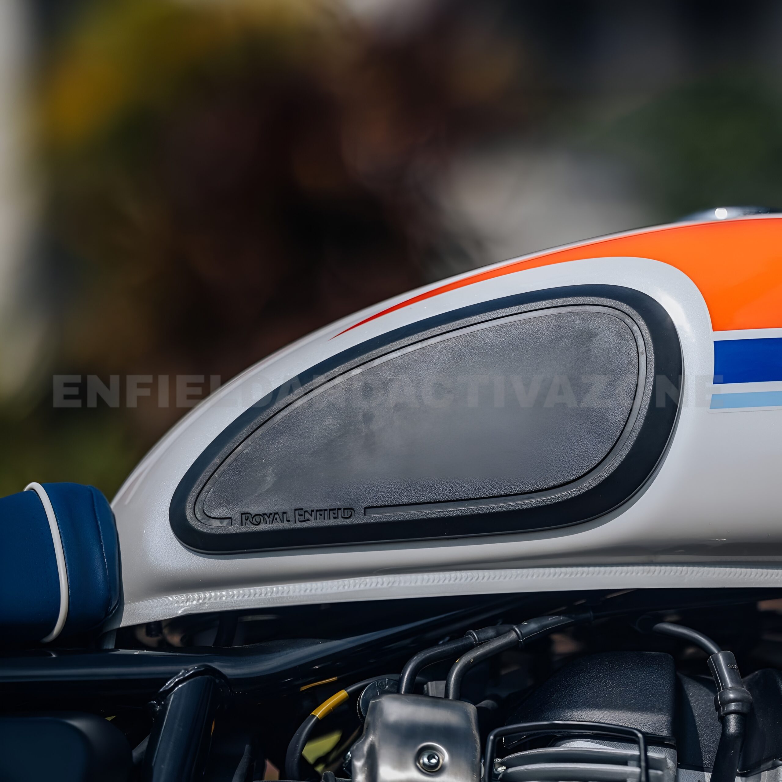 Royal Enfield Interceptor 650 & Bear 650 Tank Pads | Genuine OEM Tank Protection Pads | Part No. 1990535 - Image 2