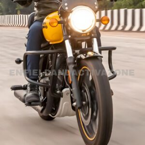 Royal Enfield Classic 350, Bullet 350 & Meteor 350 J-Series Air Fly EVO Engine Guard Black | KXA00003