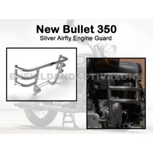 Royal Enfield Classic 350, Bullet 350 & Meteor 350 J-Series Air Fly Engine Guard Silver | KXA00002