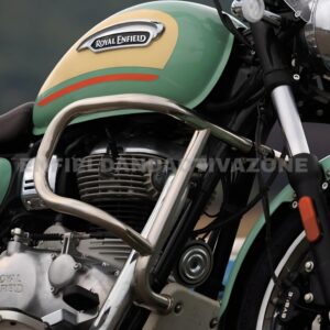 Royal Enfield Classic 350, Bullet 350 & Meteor 350 J-Series Octagon Engine Guard Silver | KXA00006
