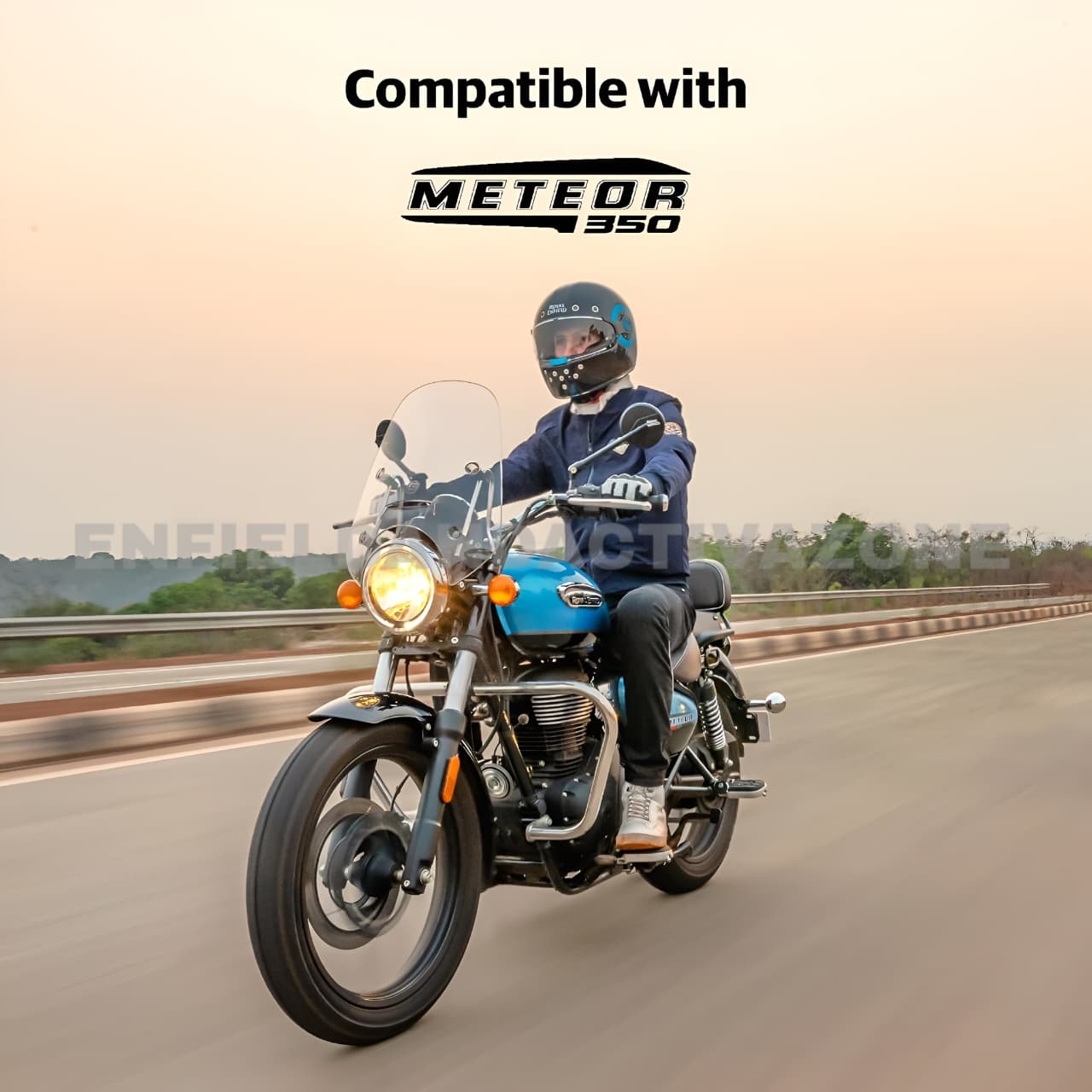 Royal Enfield Meteor 350 Straight Cut Exhaust End Cap Silver | Genuine Silencer End Cap | KXA00024 - Image 4