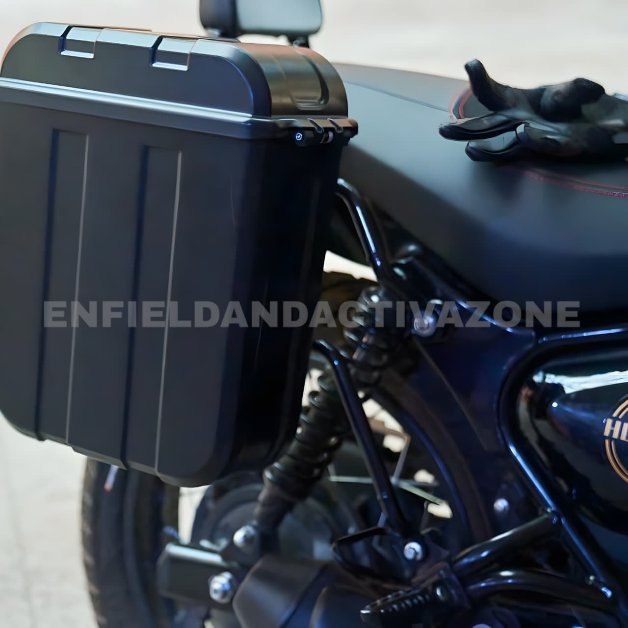 Royal Enfield Hunter 350 Pannier Mount RH Right Hand | Genuine Side Pannier Mounting Bracket | KXA00044 - Image 2