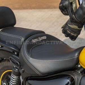 Royal Enfield Meteor 350 Touring Rider Seat Black | Genuine Long Ride Seat | KXA00073