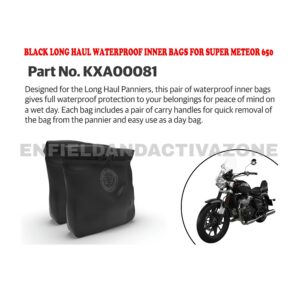 Royal Enfield Meteor 350 & Super Meteor 650 Waterproof Inner Bag Pair | KXA00081