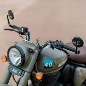 Royal Enfield Classic 350 & Bullet 350 Aero Visor Black | Genuine GMA Accessory | KXA00089