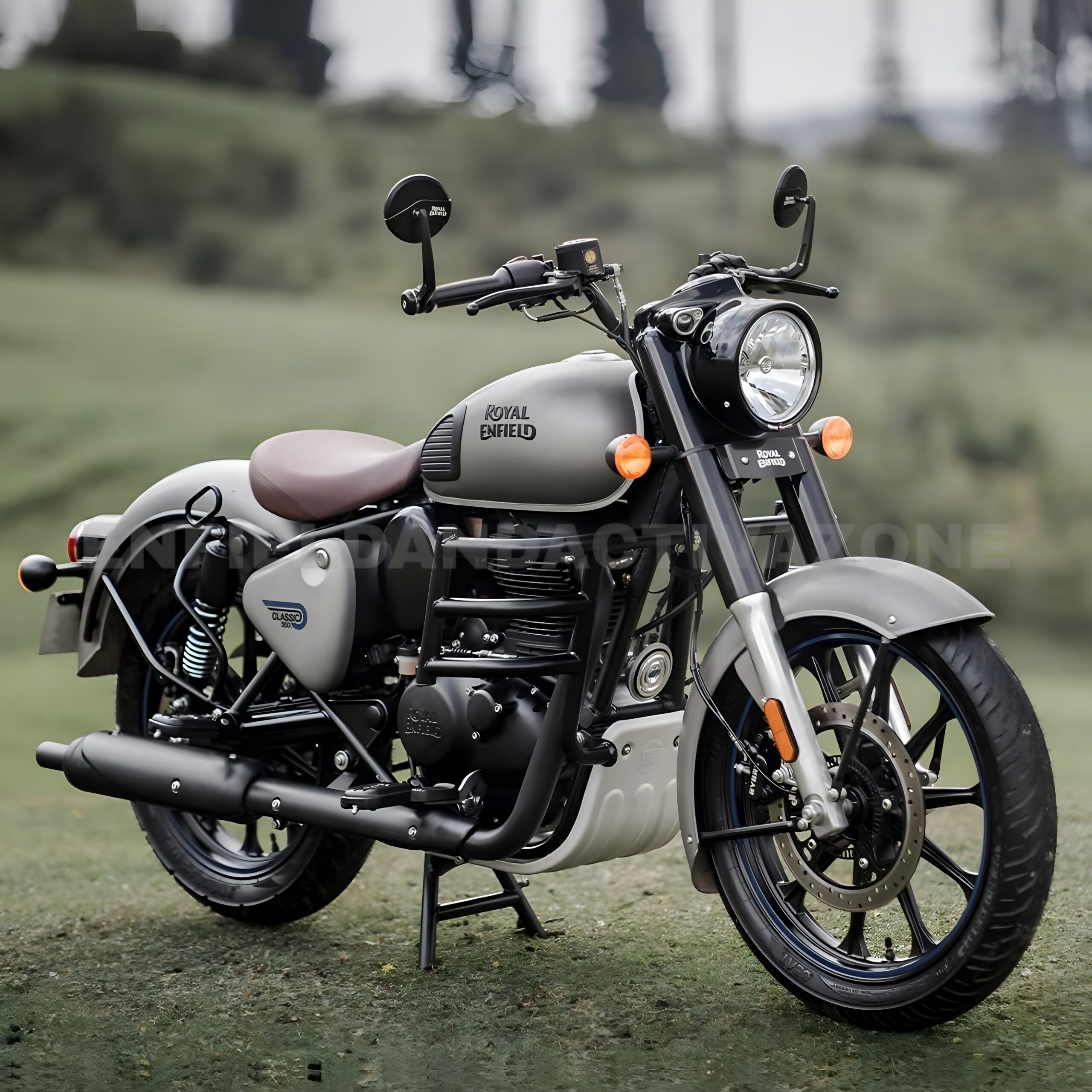 Royal Enfield Classic 350 & Bullet 350 Aero Visor Black | Genuine GMA Accessory | KXA00089 - Image 3