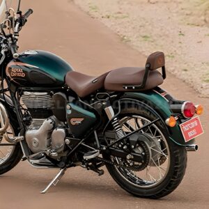 Royal Enfield Classic 350 Reborn Passenger Backrest Pad Brown | Genuine GMA | KXA00150