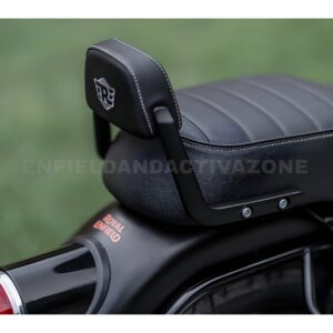 Royal Enfield New Bullet 350 Passenger Backrest Pad Black | Genuine GMA | KXA00154