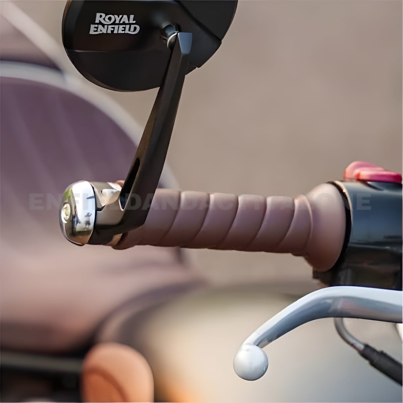 Royal Enfield Classic 350 Reborn & New Bullet 350 Brown Handlebar Grips | Genuine GMA | KXA00189 - Image 4