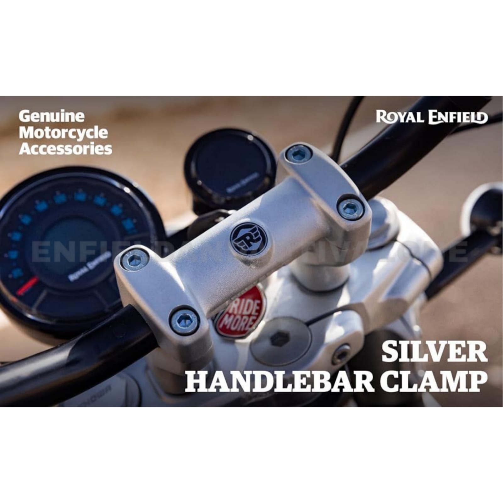 Royal Enfield Super Meteor 650 Handlebar Clamp | Genuine GMA Accessory | KXA00220 - Image 3