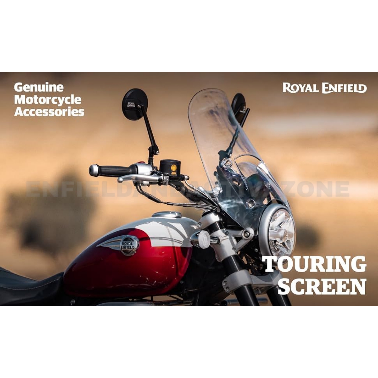 Royal Enfield Super Meteor 650 Touring Screen | Genuine GMA Accessory | KXA00224 - Image 4