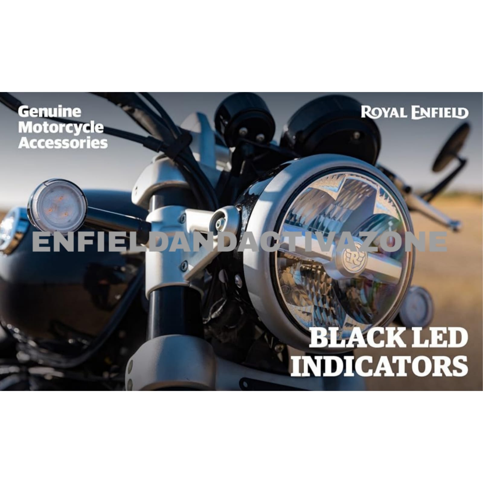Royal Enfield Super Meteor 650 LED Indicator Kit Black | Genuine GMA | KXA00248 - Image 4