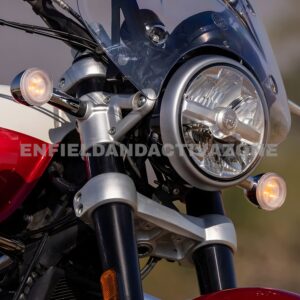 Royal Enfield Super Meteor 650 & Shotgun 650 LED Indicator Kit Silver | Genuine GMA | KXA00263