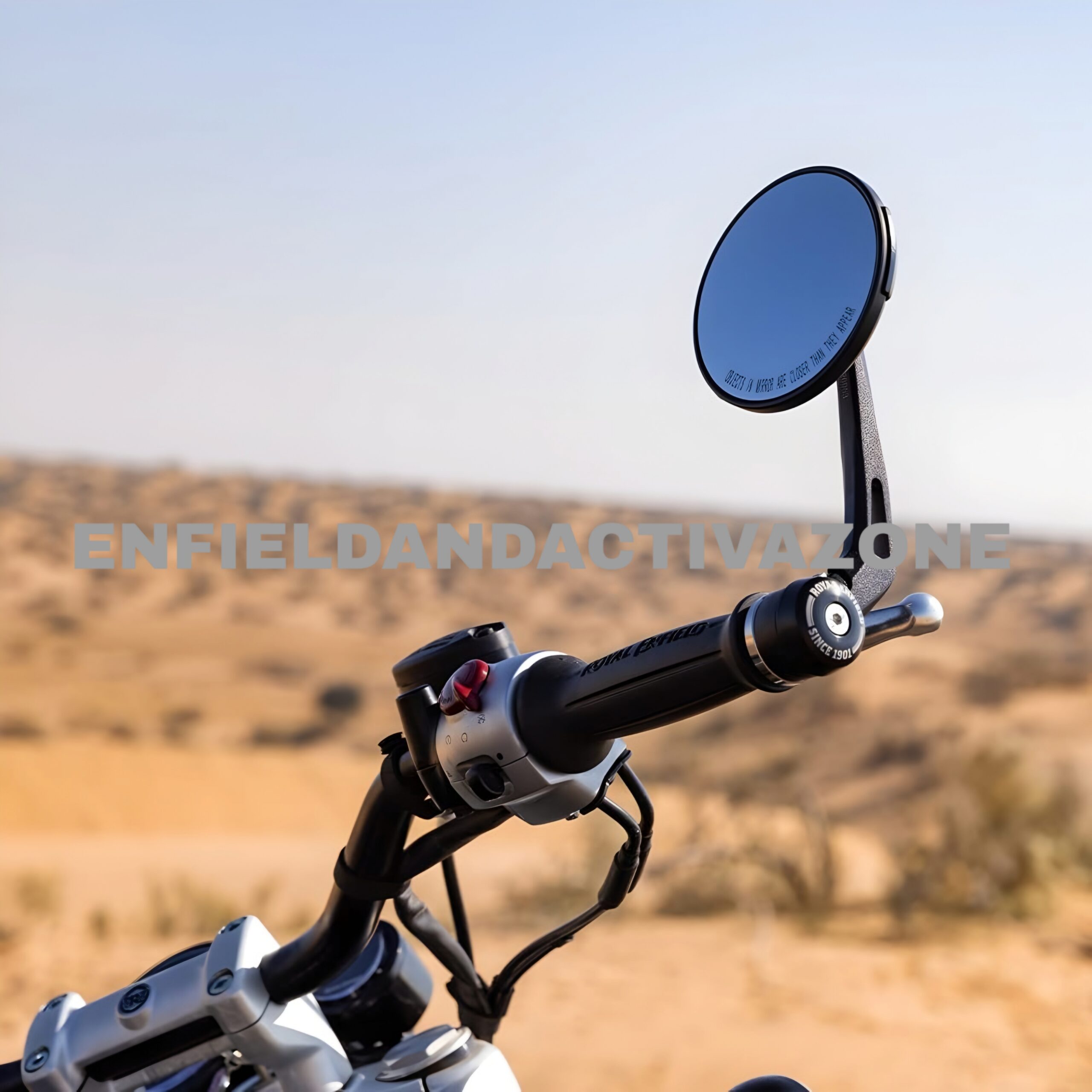 Royal Enfield Interceptor 650, Super Meteor 650 & Bear 650 Bar End Finisher Kit Black | KXA00271 - Image 2