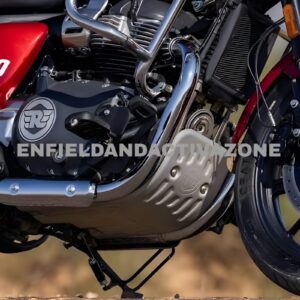 Royal Enfield Super Meteor 650, Shotgun 650 & Bullet 650 Aluminium Sumpguard Silver | KXA00289