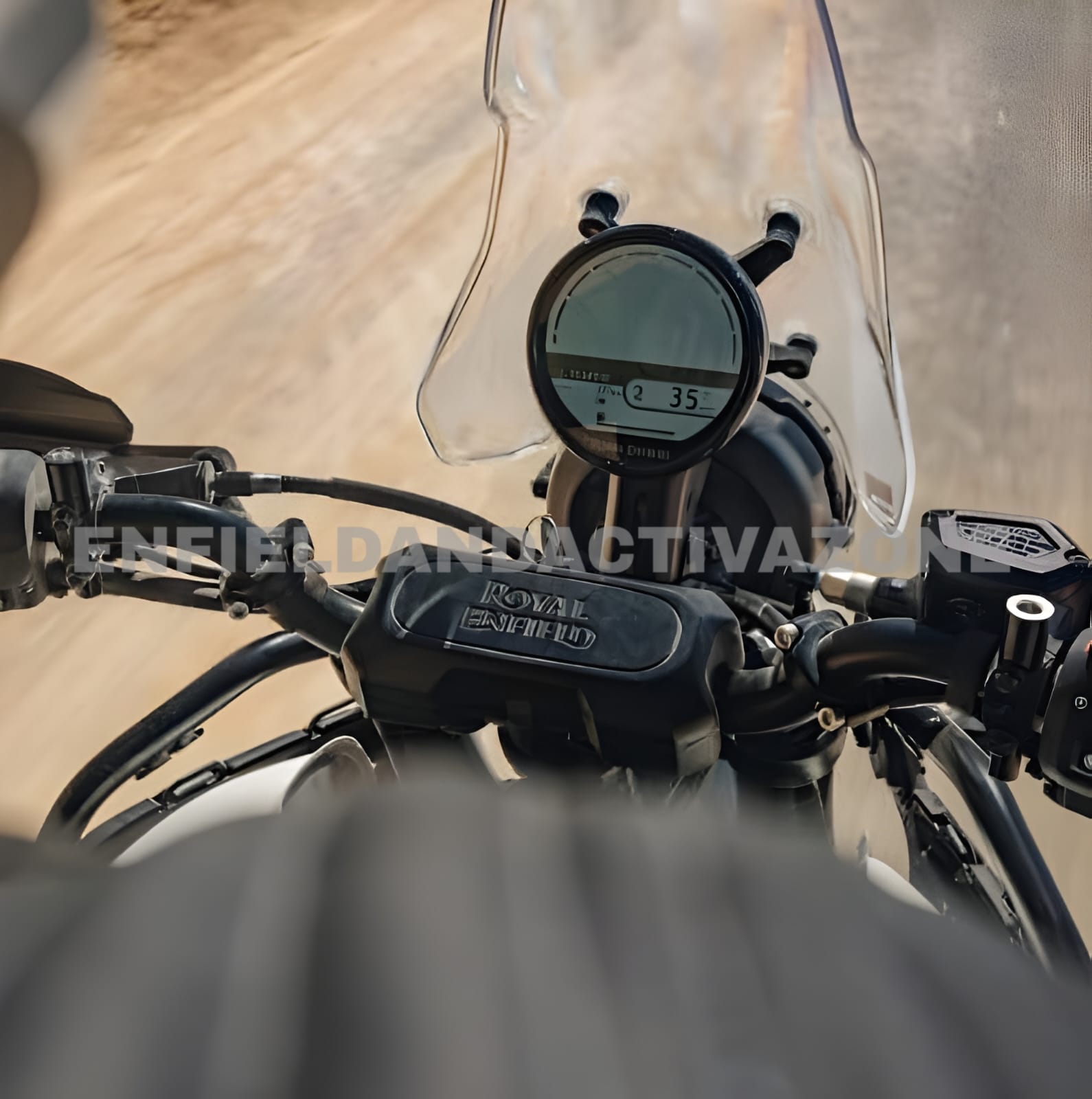 Royal Enfield Himalayan 450 & Guerrilla 450 Adventure Bar Pad Genuine Motorcycle Accessories (GMA) | KXA00402 - Image 3