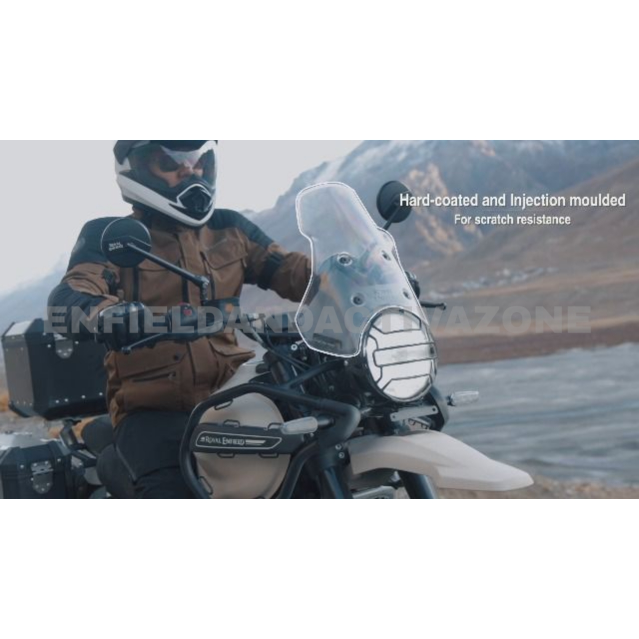 Royal Enfield Himalayan 450 Tall Screen Genuine Motorcycle Accessories (GMA) | KXA00425 - Image 3