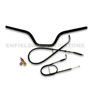 Royal Enfield Classic Reborn & New Bullet 350 Black Touring Handlebar Genuine Motorcycle Accessories (GMA) | KXA00800