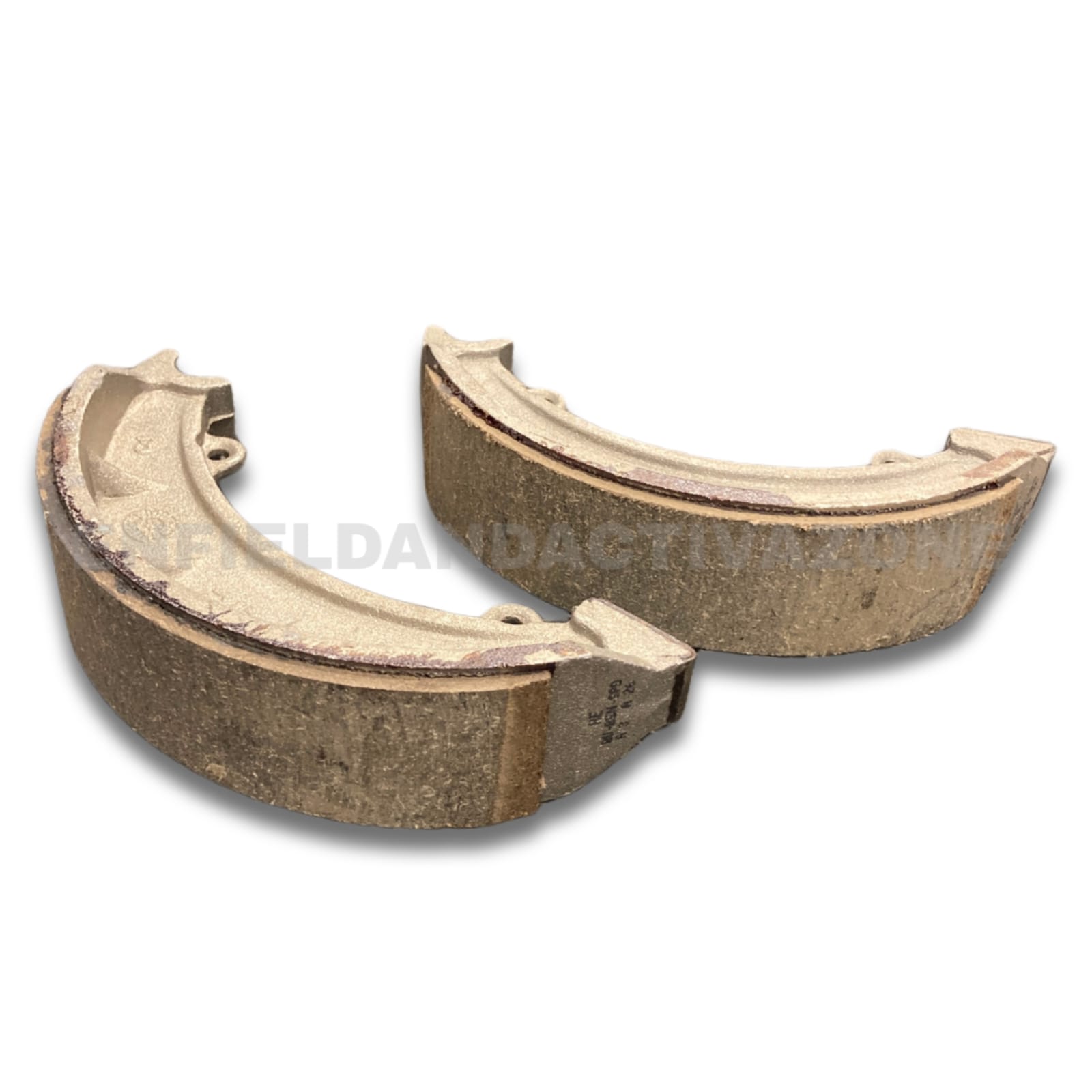Royal Enfield Front Brake Shoe Assembly 584578/A for Big Hub Front Drum Brake Models | Genuine Spare Part - Image 4