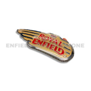 Royal Enfield Battalion Black 3D Fuel Tank Decal Badge RH RAK01304/A | Genuine Motorcycle Spare Part