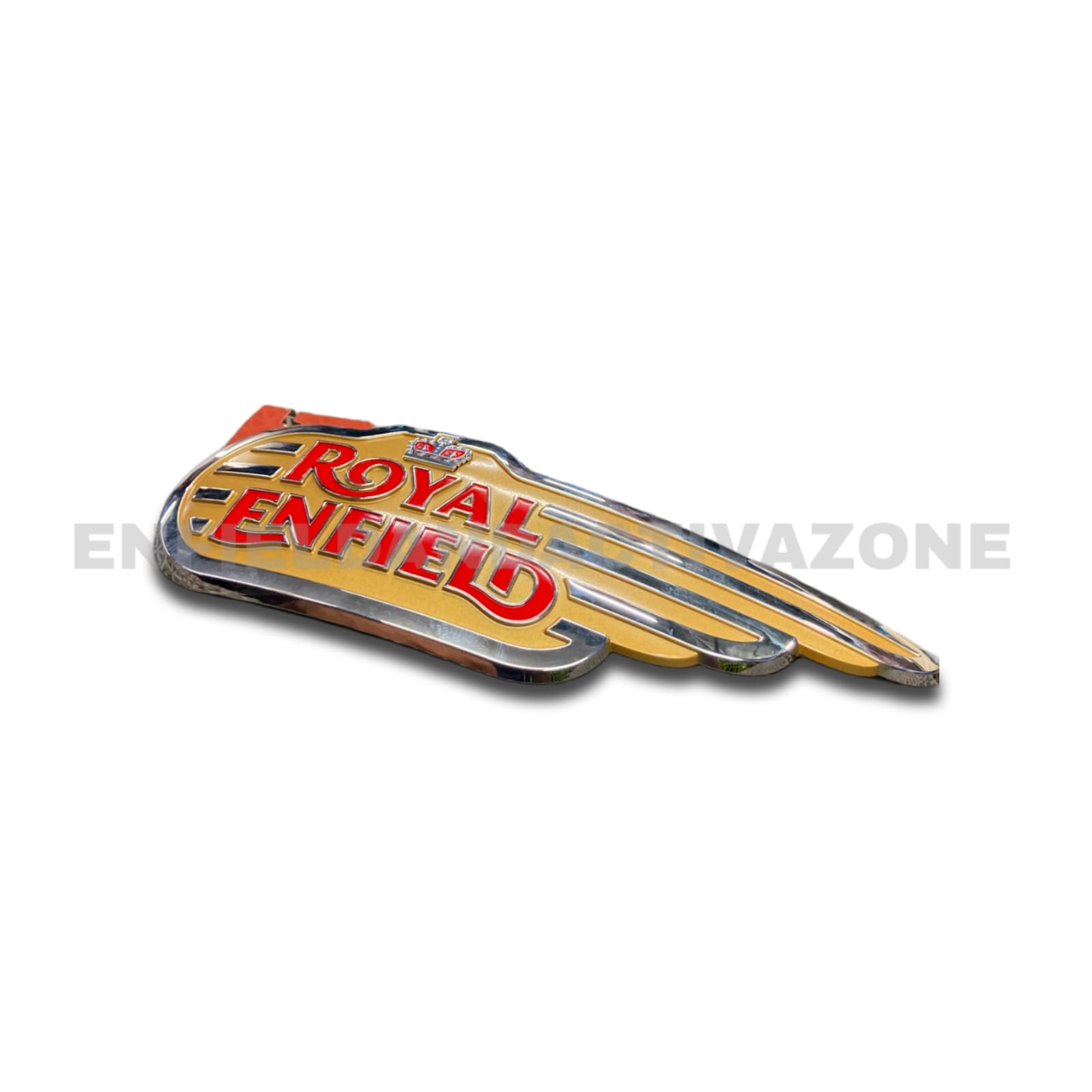Royal Enfield Battalion Black 3D Fuel Tank Decal Badge RAK01303/A | Genuine Motorcycle Spare Part - Image 3