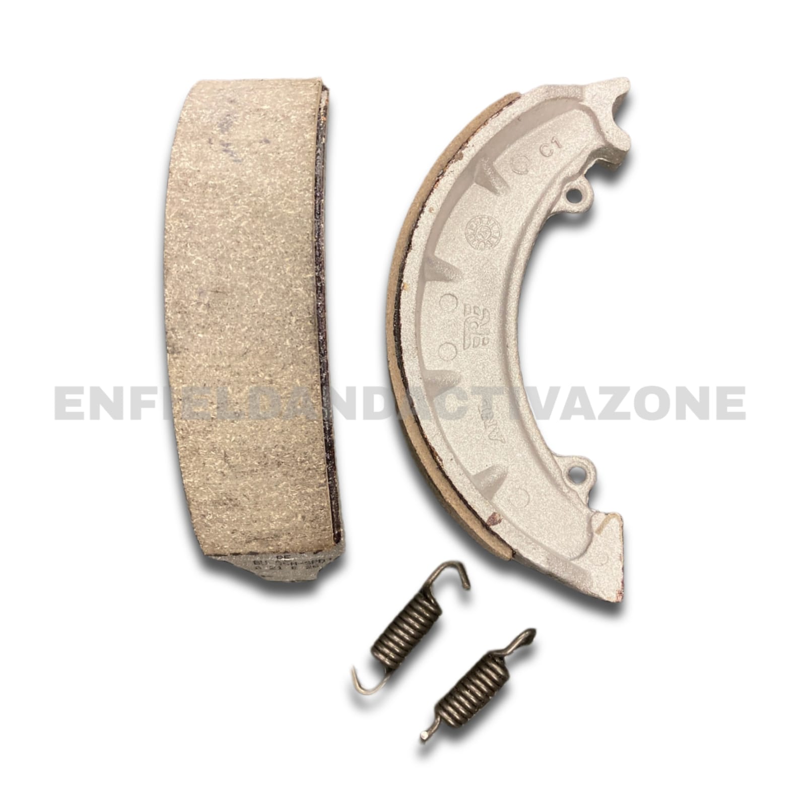 Royal Enfield Front Brake Shoe Kit KAB00023/A for Big Drum | Genuine Motorcycle Spare Part - Image 4