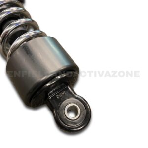 Royal Enfield UCE Rear Black Shock Absorber 1120018/B | Genuine Rear Shocker Spare Part
