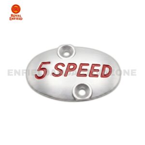 Royal Enfield 5 Speed Gearbox Inspection Cover Silver Ash | Genuine GB Cover | 813022