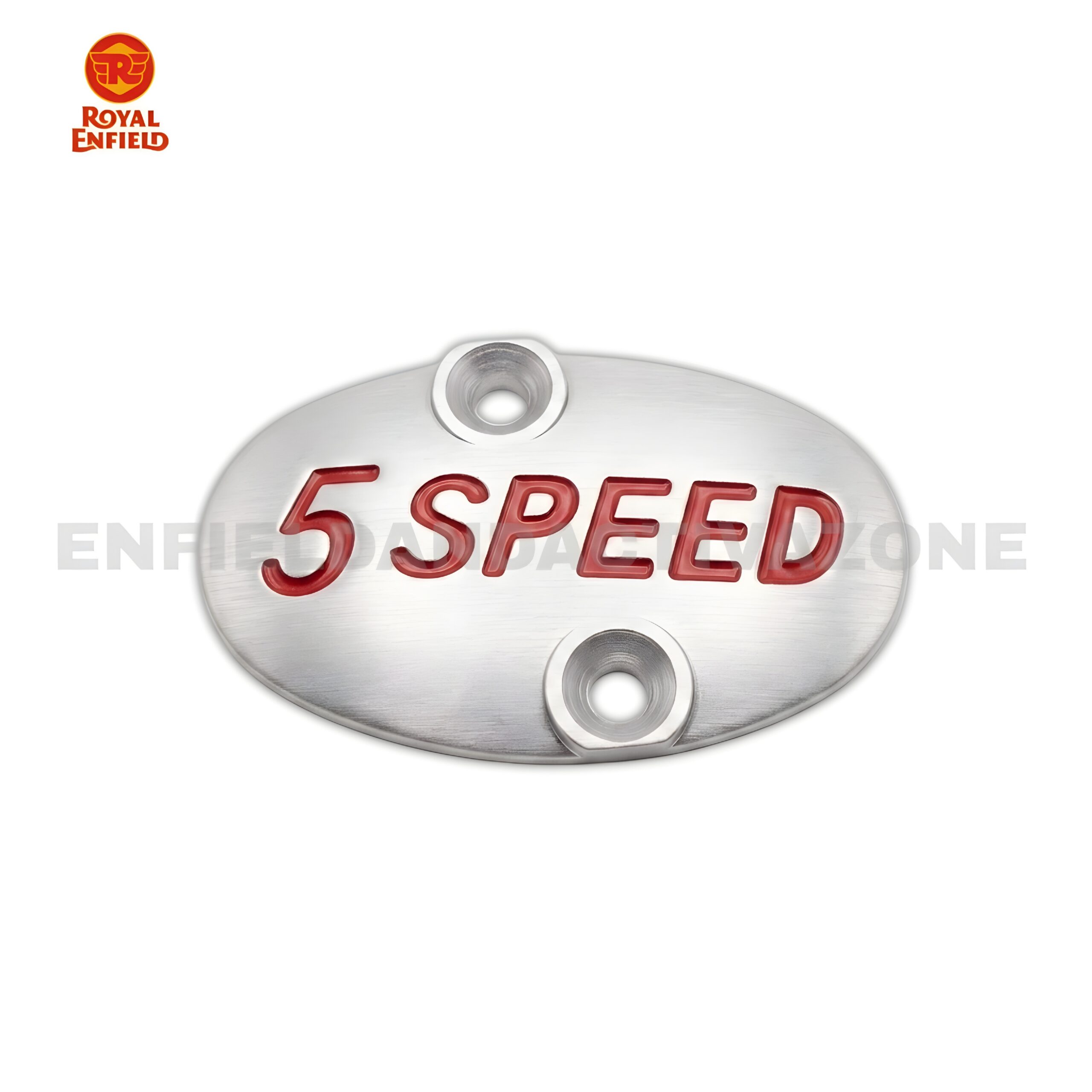 Royal Enfield 5 Speed Gearbox Inspection Cover Silver Ash | Genuine GB Cover | 813022