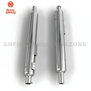 Royal Enfield 591860/N Silencer Complete | Classic 500 BS3 Genuine OEM