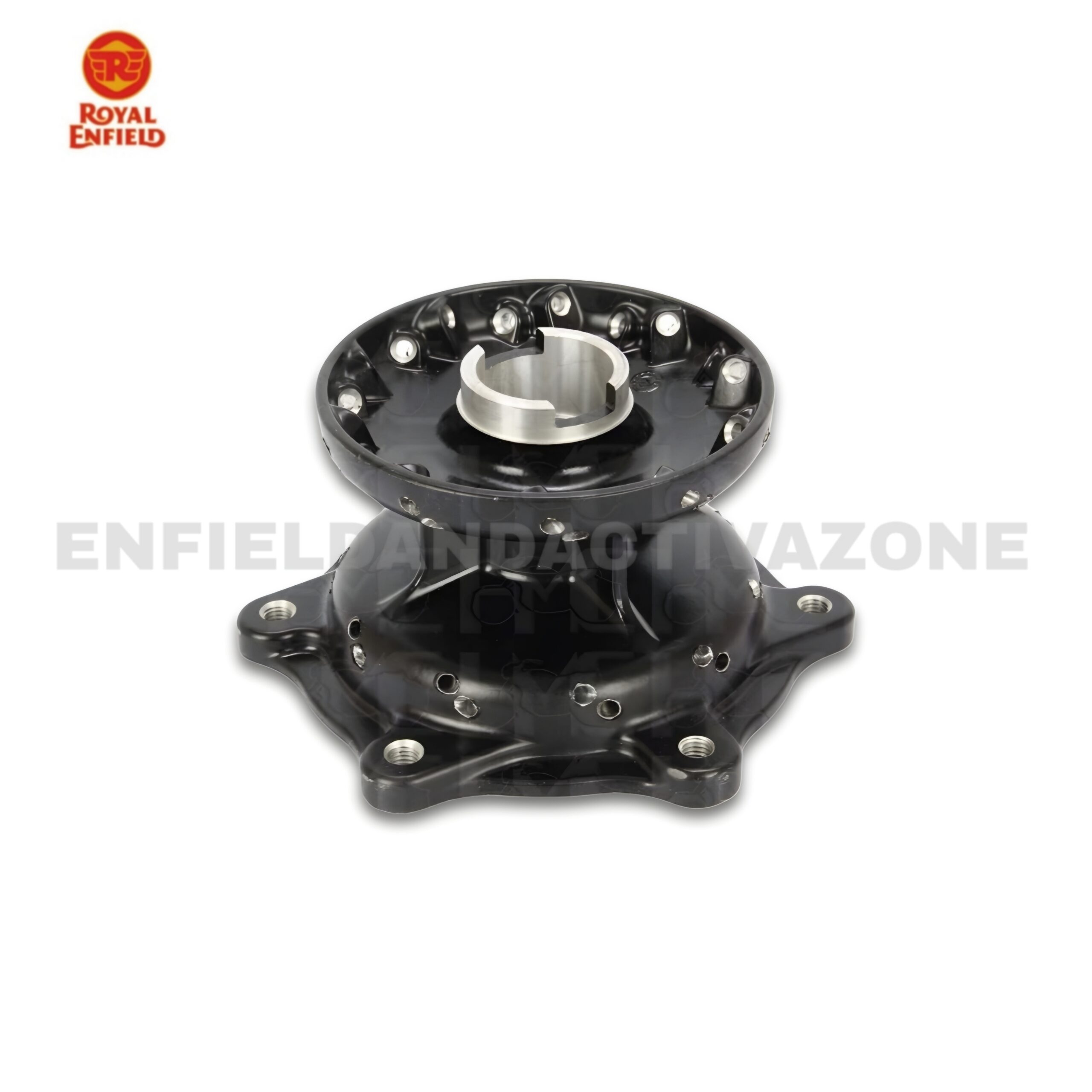 Royal Enfield Classic 350 500 & Bullet 350 ES Front Wheel Hub Black | Genuine Hub | 801629