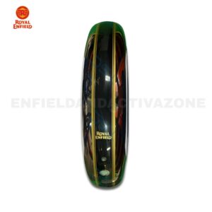Royal Enfield Classic 350 & 500 Rear Mudguard Chrome Black With Sticker | Genuine | 590551