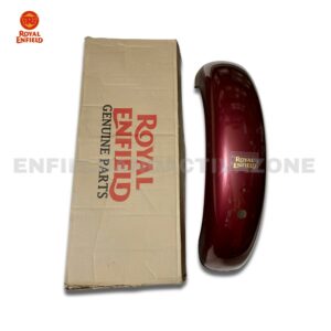 Royal Enfield Classic 350 BS3 Rear Mudguard With Sticker Royal Maroon | Genuine Rear Fender | 865120