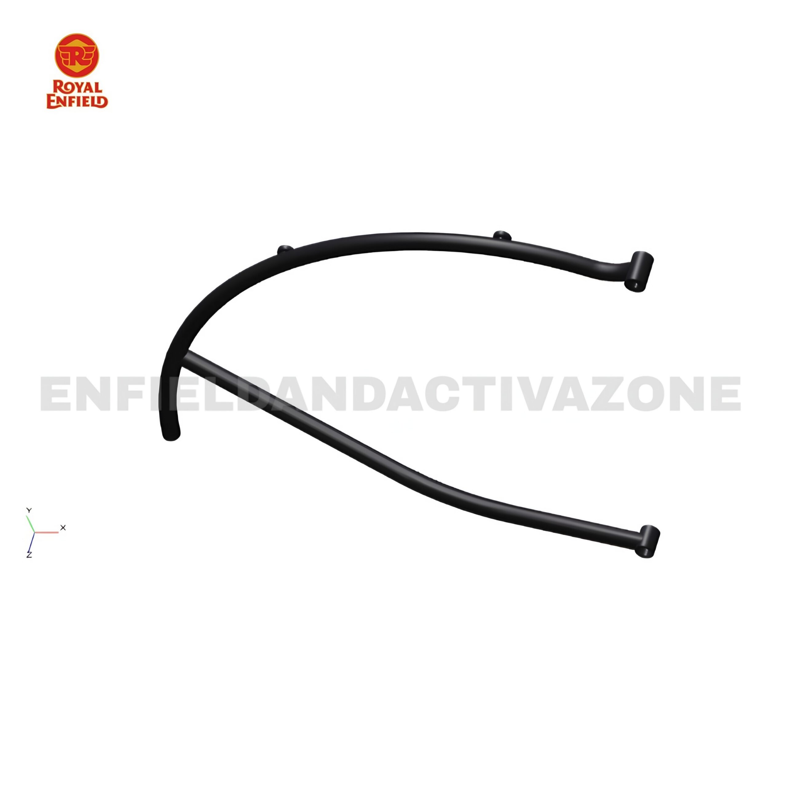 Royal Enfield Classic 500 BS3 RH Mudguard Carrier Assembly Classic Green | Rear Mudguard Carrier | 863093